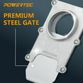 thumbnail image 5 of POWERTEC 6PK 2-1/2-Inch Aluminum Blast Gate for Dust Collector, Dust Collection Fittings (70134-P6), 5 of 10
