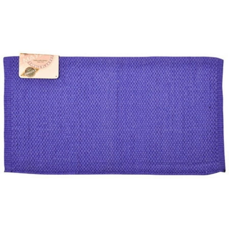 New Mayatex Show Saddle Blanket - Mayatex San Juan Solid Kashmilon Saddle Blanket - Purple