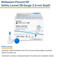 thumbnail image 3 of McKesson Prevent HP Safety Lancet, Retractable, Pressure-Activated Finger Device, Sterile - Ideal for Blood Testing - Single Use, 28 Gauge, 1.6 mm Depth, 100 Count, 20 Packs, 2000 Total, 3 of 5