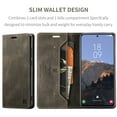thumbnail image 2 of Wallet Case for Samsung Galaxy S23 Plus, Premium PU Leather Card Slots Holder RFID Blocking Flip Folio Cover with Magnetic Closure Kickstand Soft Silicone Shockproof Case for Samsung S23 Plus,Coffee, 2 of 10