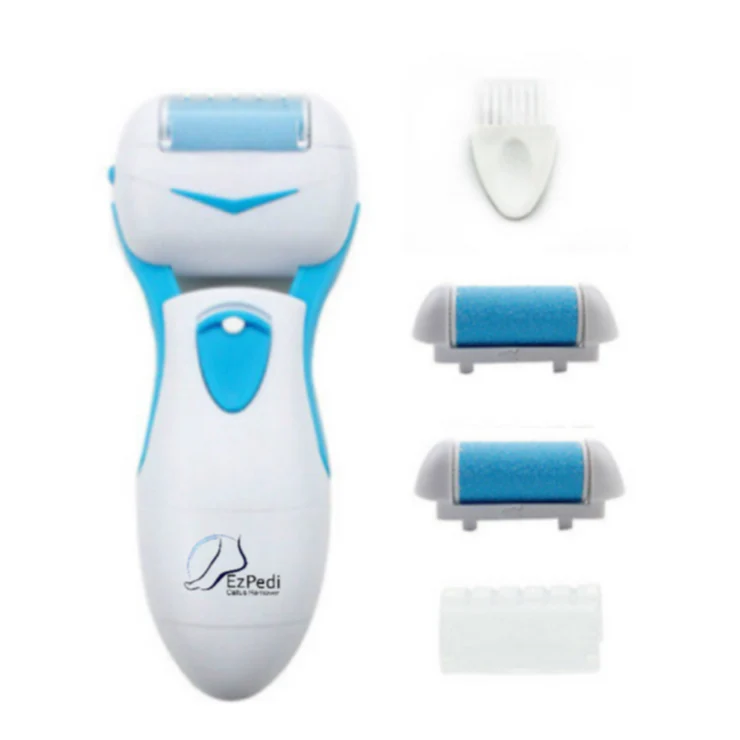 ISO Beauty CLSRMVR-243 EZPedi Electric Vibrating Portable Callus Remover - White