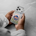 thumbnail image 5 of New York Mets Linen Logo iPhone Glitter Case, 5 of 6