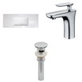 thumbnail image 1 of American Imaginations 39.75-in. W 3H4-in. Ceramic Top Set In White Color - Overflow Drain Incl. AI-16720, 1 of 1