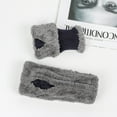 thumbnail image 4 of Chauffe-bras d'Hiver Gants Chauds Sans Doigts Crochet à Main, 4 of 5
