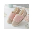 thumbnail image 2 of Womens Cozy House Slippers Adjustable Strap Closed Toe House Shoes with Closed Back, 2 of 7