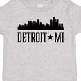 thumbnail image 4 of Inktastic Detroit Michigan City Skyline Boys or Girls Toddler T-Shirt, 4 of 5