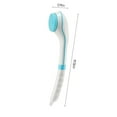 thumbnail image 3 of Rechargeable Removable Body Brush, Bath Massage Brush Set, Exfoliating Cleaner, 6 Gear Speeds, 5 Brush Heads, Long Handle, for Body Skin Cleaning, Portable, 3 of 9