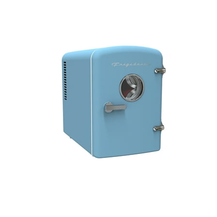 Frigidaire, 9 Can Beverage Refrigerator, Car Adaptor, EFMIS2175, Blue