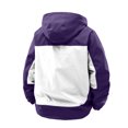 thumbnail image 4 of WTOBBY Men's and Women's Color-Matched Hooded Windbreaker, Outdoor Sports Waterproof Jacket with Windproof Design for Couple Activities,Purple M, 4 of 8