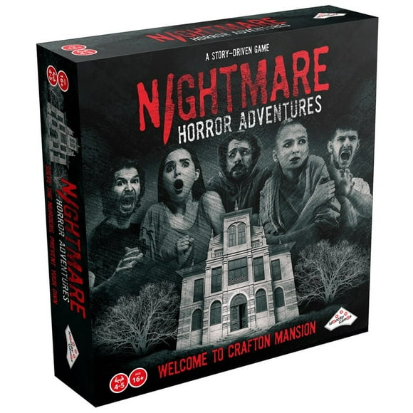Nightmare Horror Adventures : Bienvenue à Crafton Mansion 4-5 Joueurs, 16+, 120 minutes
