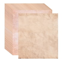 Uxcell Vintage Paper Parchment Paper Double-sided Old Aged Paper for Scrapbooking Soft Brown