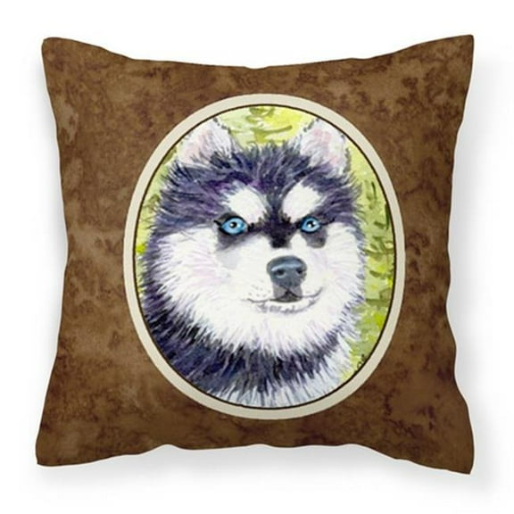 Klee Kai Fabric Decorative Pillow, 14 x 3 x 14 in.
