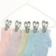 thumbnail image 5 of 20 pinzas de plástico para toallas, de colores brillantes, multiusos, resistentes al viento, para secar ropa, accesorios para tendedero (negro, rosa, blanco, gris), 5 of 5