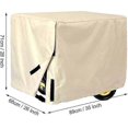 thumbnail image 2 of Durable Weatherproof Generator Cover for Outdoor Protection - Dust and Water Resistant Solution for Garden and Patio Use, 2 of 5