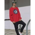 thumbnail image 2 of Traffic Light Black White Sketch Hoodie Men -Image by Shutterstock, Male Medium, 2 of 4