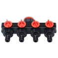 thumbnail image 4 of Conector de vía, manguera de grifo de 4 vías Conector de manguera Accesorio de riego Diseñado con precisión Jadeshay A, 4 of 8