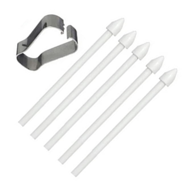 Langgg Pointe de Stylet Caoutchouc Écriture Fluide Pointe de Stylo Rigide Résistante à l'Usure Pointe Tactile Remplacement pour Tab S7/S6 Note20/Note10 No.1