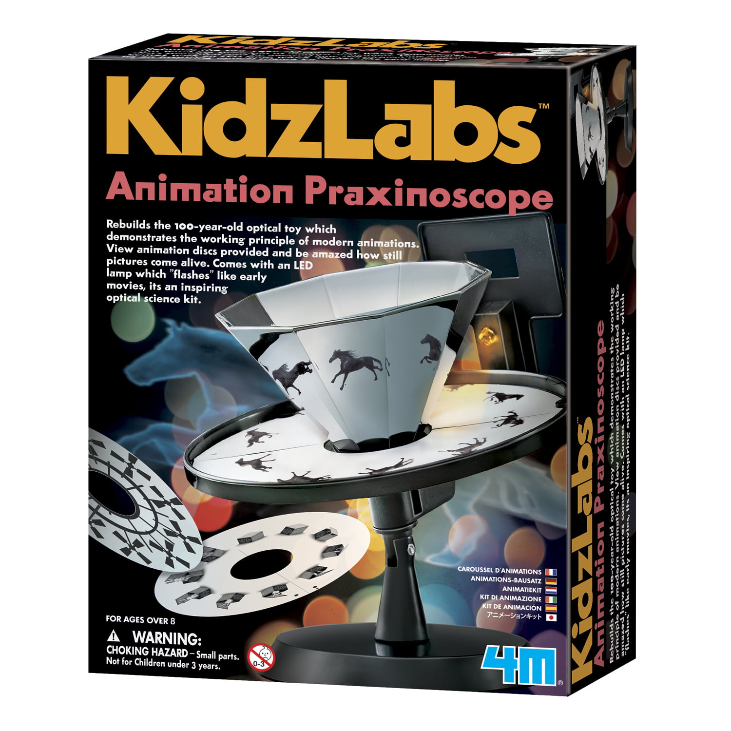 Praxinoscope animación 4M Kidz Labs 