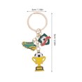 thumbnail image 2 of CHICHUMID 6Ud Llavero De Fútbol Con Colgante De Trofeo En Aleación Para Regalos Y Eventos Deportivos, 2 of 6