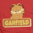 thumbnail image 2 of Garfield Movie Logo Unisex Adult Heather T Shirt, Red Heather, Large, 2 of 4