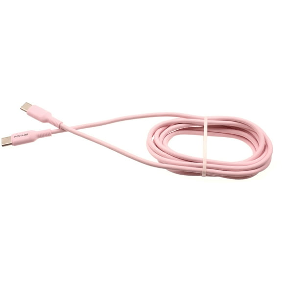 USB-C to Type-C Pink 6ft Long Cable for Samsung Galaxy Z Fold4/Fold 3 5G/Flip4/Flip 3 5G Phones - PD Fast Charger Cord Power Wire Sync D7Z for Galaxy Z Fold4/Fold 3 5G/Flip4/Flip 3 5G Models
