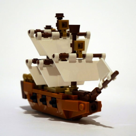 Boat in a Bottle MOC-12949 Boat Building Block Toy Christmas Birthday Gift Compatible with Lego DIY (No Box Building Blocks)