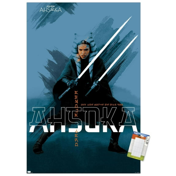 Star Wars: Ahsoka - Blue Wall Poster, 22.375" x 34"