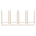 thumbnail image 1 of Shisuyan 4 Pcs Display Brackets Book Stands Sturdy Magazine Racks For Indoor Organization And Home Office, 1 of 9