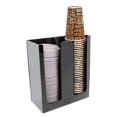 thumbnail image 1 of Dispensador de vasos Tirifer, acrílico, 10 x 22 x 24 cm, 2 compartimentos, 1 of 7