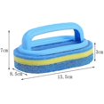 thumbnail image 2 of 2Pcs Cleaning Brush, Scourers Bath Brush All Purpose Scrub Sponge Brush Cleaning Sponge Brush with Comfortable Ergonomic Handle Grip(Blue), 2 of 5