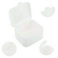 thumbnail image 3 of Unique Bargains 1 Pc Caja de Joyería Simple y Portátil Organizador de Joyería PP Blanco, 3 of 5