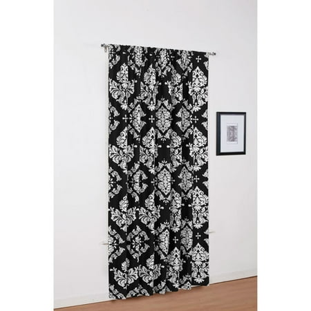 Classic Noir Window Panel, Black and White