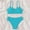 Z-240BU1, variant on FAOWME Toddler Kids Girls Two Piece Swimsuits Adjustable Straps Solid Color Comfortable Lightweight Bikini Sets For Beach Pool,Bu1,10-11 Years