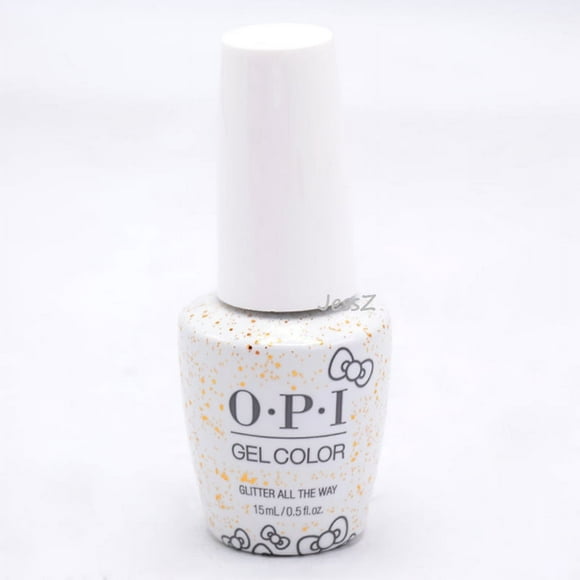 OPI Gel Polish 2019 Hello Kitty Holiday Collection HPL12 Glitter All The Way 0.5 oz