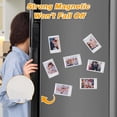 thumbnail image 3 of 6 Pack- Acrylic Fridge Magnetic Frame, Acrylic Photo Picture Frames,Double Sided Photo Refrigerator Magnet Picture Frame for Fujifilm Instax Mini,Clear Picture Display Frame,2.36 x 3.54 Inch, 3 of 6
