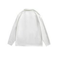 thumbnail image 4 of Kureaily Men's Solid Color Long Sleeved Lapel Casual Loose T Shirt For Autumn/Winter 2025 Athletic T-Shirts, 4 of 4