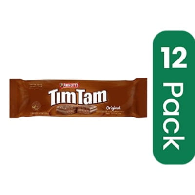 Arnotts Tim Tam Original Chocolate Biscuits - 7 Ounce (Pack of 12)