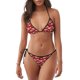 thumbnail image 1 of Balery Ho-Ho-Ho Pijama Estampado Bikini de Dos Piezas para Mujer - Conjunto de Bikini Ajustable Sexy y Cómodo para Playa, 1 of 6