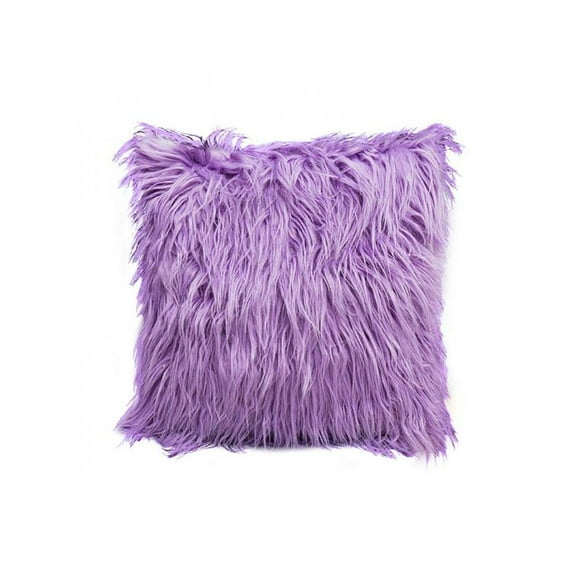 Super Soft Plush Square Throw Pillow Covers Home Decorative Bedroom Room Sofa Chair Car Cushion Case