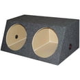 thumbnail image 6 of Open Box QPOWER QSMBASS12 Dual 12" INCH Subwoofer Box 2 Speaker Sub Enclosure, 6 of 7
