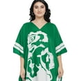 thumbnail image 6 of Oussum Women Plus Size Short Kaftan Tunic Kimono Dress Ladies Summer Tunics Online, 6 of 8