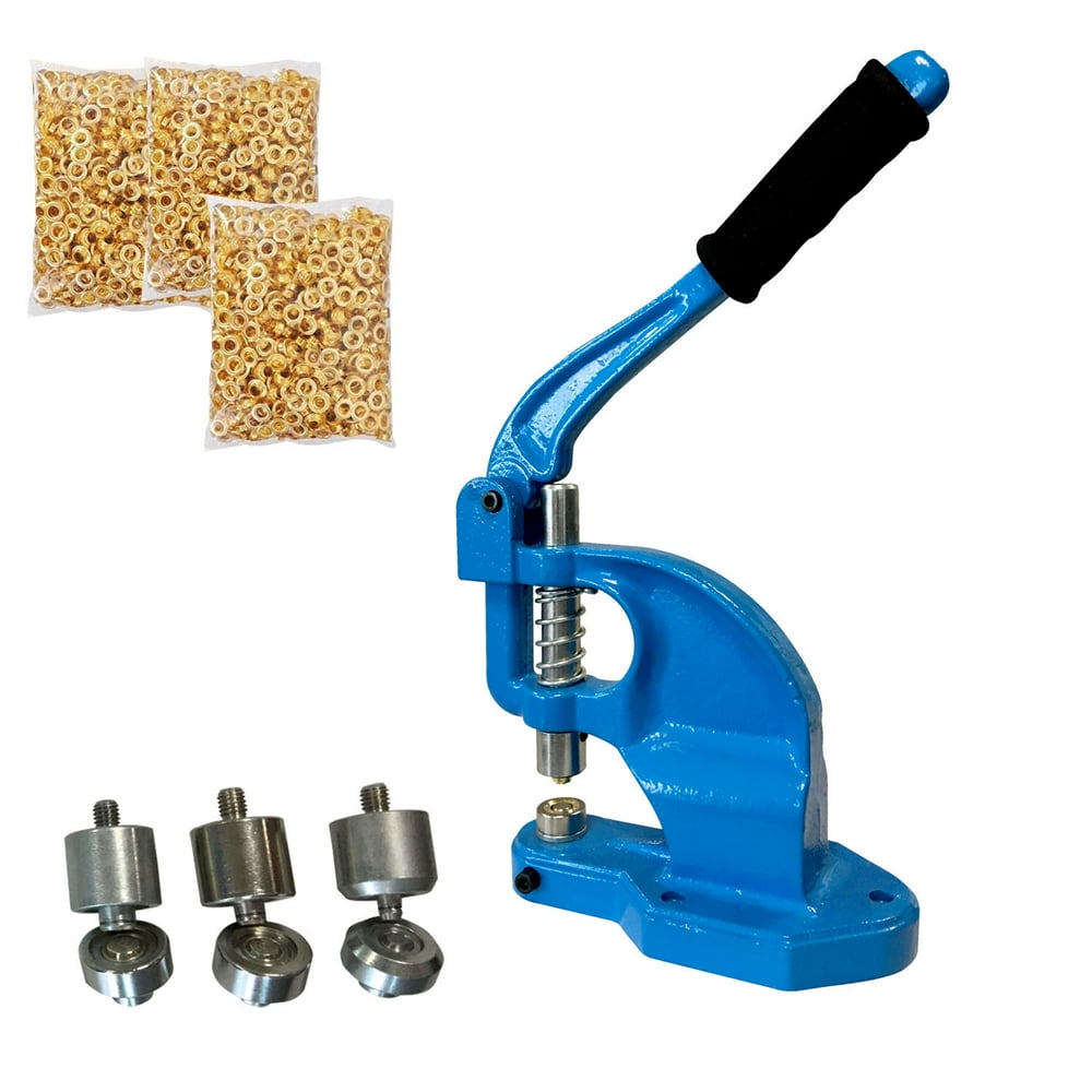 Tenive Manual Heavy Duty Hand Press Grommet Machine Hand Eyelets Hole