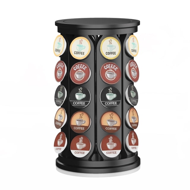 Organizador giratorio para cápsulas de café CEHNCEH de 40 K-Cup, 360°