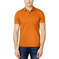 thumbnail image 1 of Tommy Hilfiger Bernadino Rugby Polo para Hombre, Naranja, X-Large, 1 of 1