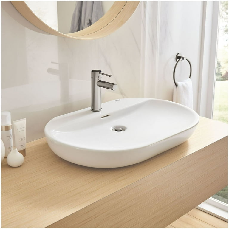 Wall Mount 27 Bathroom Sink, 1-hole