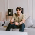 thumbnail image 5 of Audifonos Headseat Gamer Rojo Para PS4, PS5, Xbox, PC Sentry Microfono Abatible Almohadillas De Vinil, 5 of 5