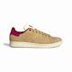 thumbnail image 1 of Size 6.5- Adi-das Men’s Stan Smith Shoes, Golden Beige/Cream White/Burgundy., 1 of 6