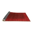thumbnail image 2 of Ahgly Company Indoor Square Oriental Orange Industrial Area Rugs, 4' Square, 2 of 4