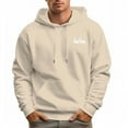 thumbnail image 4 of Men's 100% Cotton Flourish BOSTON Hoodie 330g Thick Pocket Hood, 4 of 16