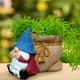 thumbnail image 3 of Resin Gnome Garden Planter Whimsical Faceless Decoration Suitable For Indoor And Outdoor Use For Garden And Care, 3 of 4